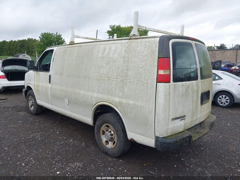 Vin: 1gcwgfca4d1105220, lot: 46268298, chevrolet express 2500 work van 20133