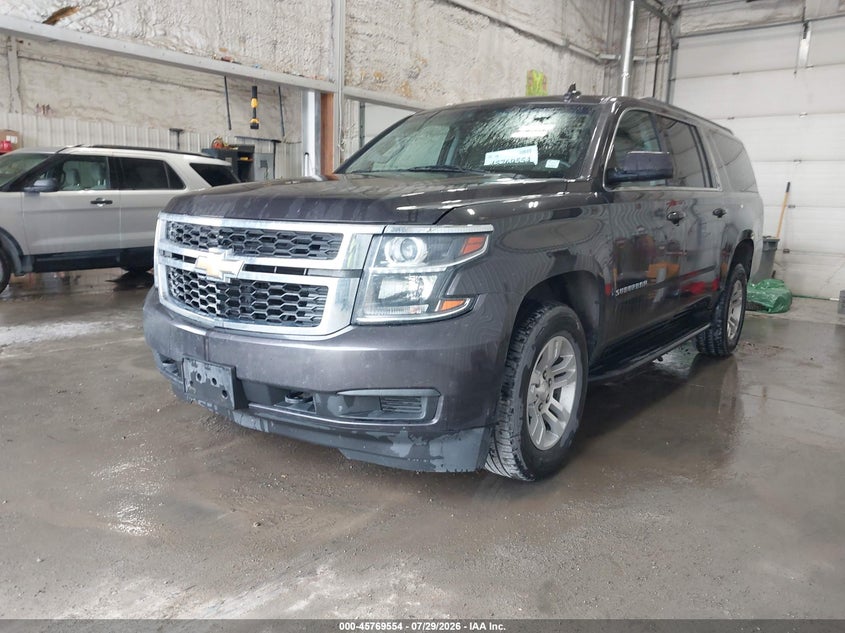 Vin: 1gnskgec1jr355553, lot: 46268303, chevrolet suburban ls 20182