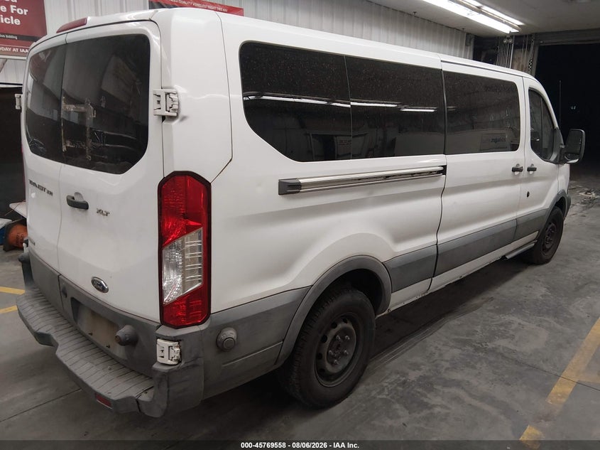 Vin: 1fbzx2yg7gka56083, lot: 46268307, ford transit-350 xlt 20164
