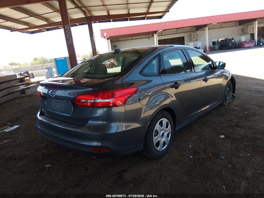 Vin: 1fadp3e24hl333424, lot: 46268322, ford focus s 20174