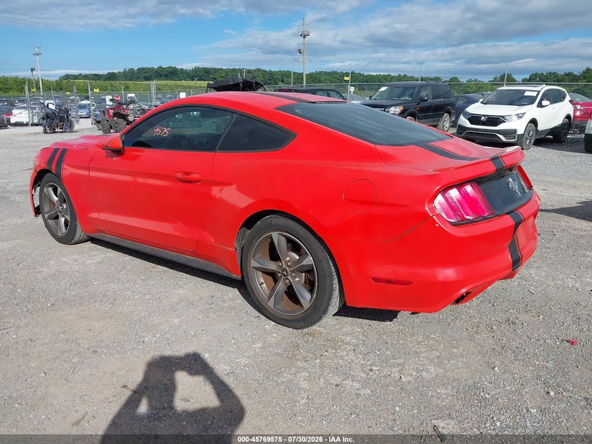 Vin: 1fa6p8amxf5396901, lot: 46268324, ford mustang v6 20153