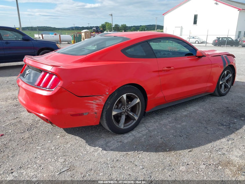 Vin: 1fa6p8amxf5396901, lot: 46268324, ford mustang v6 20154