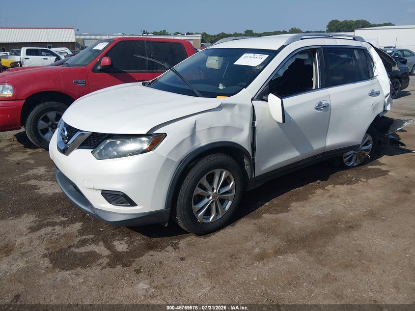 Vin: 5n1at2mv4ec821696, lot: 46268327, nissan rogue sv 20142
