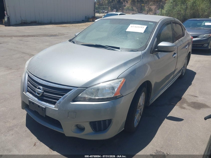 Vin: 3n1ab7apxdl659105, lot: 46268343, nissan sentra sr 20132