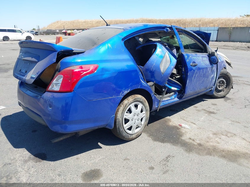 Vin: 3n1cn7ap0fl926206, lot: 46268362, nissan versa 1.6 s+ 20154