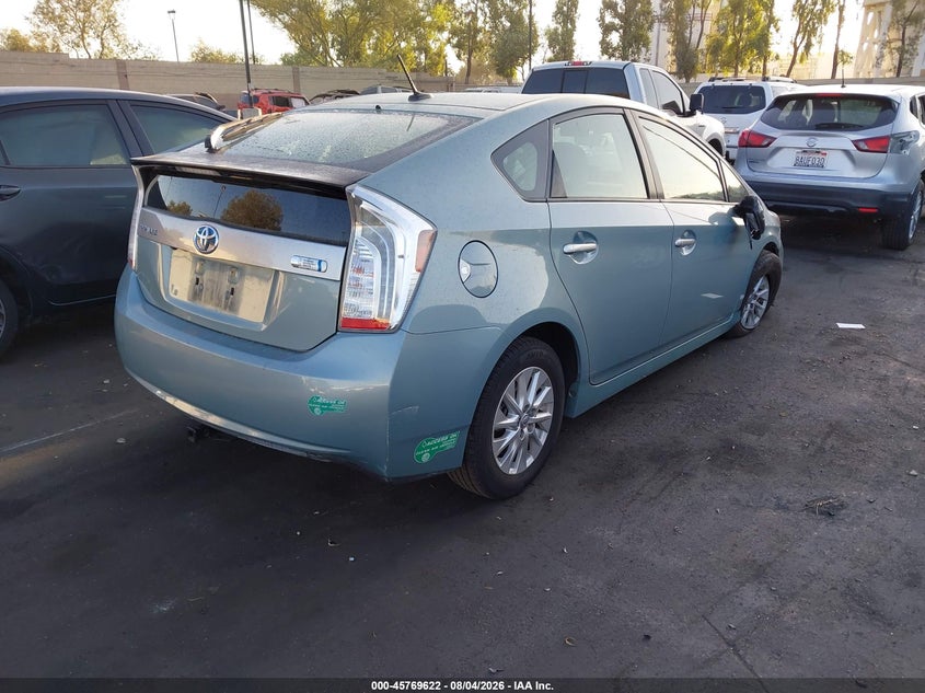 Vin: jtdkn3dp2f3070741, lot: 46268371, toyota prius plug-in 20154