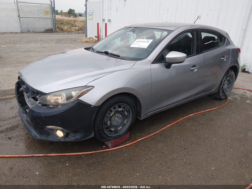 Vin: jm1bm1j79g1288426, lot: 46268387, mazda mazda3 i sport 20162