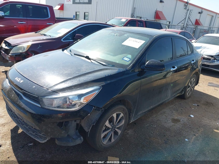 Vin: 3kpa24ad5ne473477, lot: 46268398, kia rio s 20222