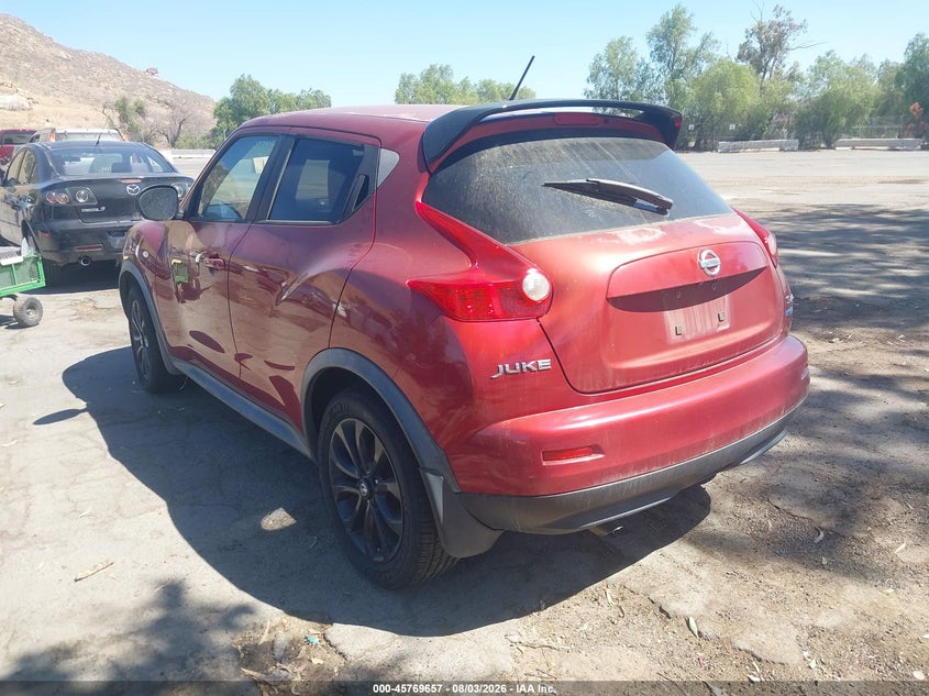 Vin: jn8af5mv6dt217454, lot: 46268406, nissan juke sl 20133
