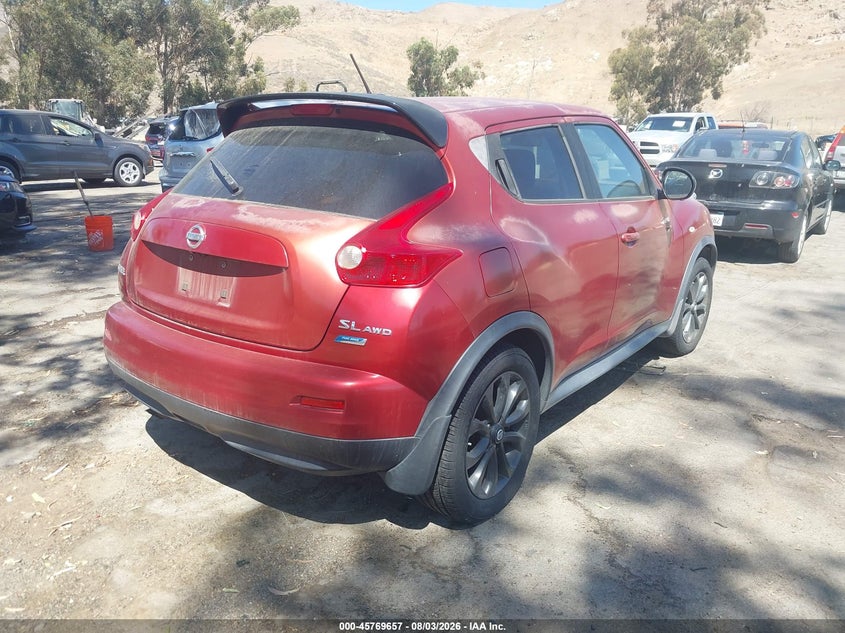 Vin: jn8af5mv6dt217454, lot: 46268406, nissan juke sl 20134
