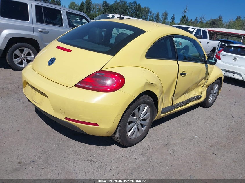 Vin: 3vwf17at0fm608502, lot: 46268408, volkswagen beetle 1.8t fleet edition 20154