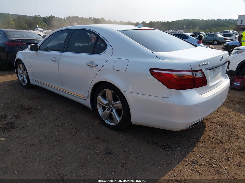 Vin: jthbl5ef1a5091907, lot: 46268410, lexus ls 460 20103
