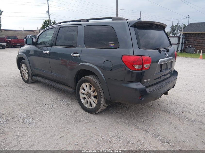 Vin: 5tddw5g1xas038510, lot: 46268411, toyota sequoia platinum 5.7l v8 20103