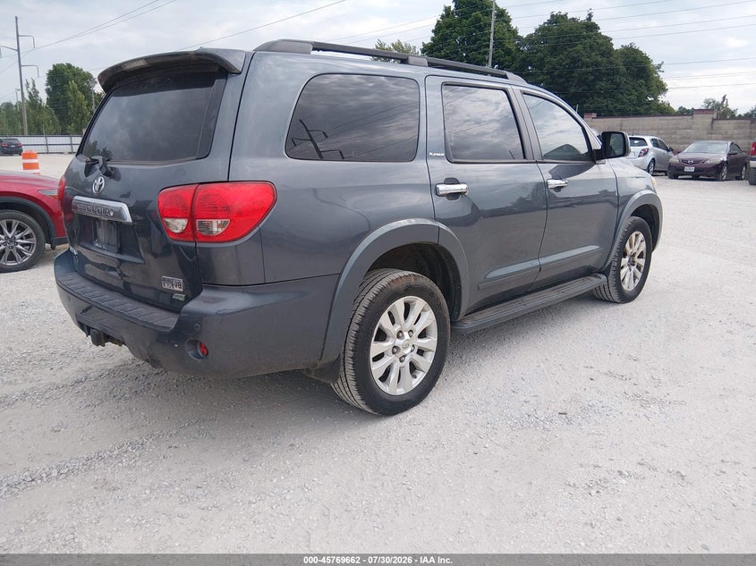 Vin: 5tddw5g1xas038510, lot: 46268411, toyota sequoia platinum 5.7l v8 20104