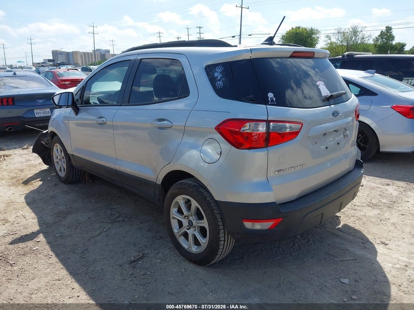 Vin: maj3s2ge2mc451879, lot: 46268419, ford ecosport se 20213
