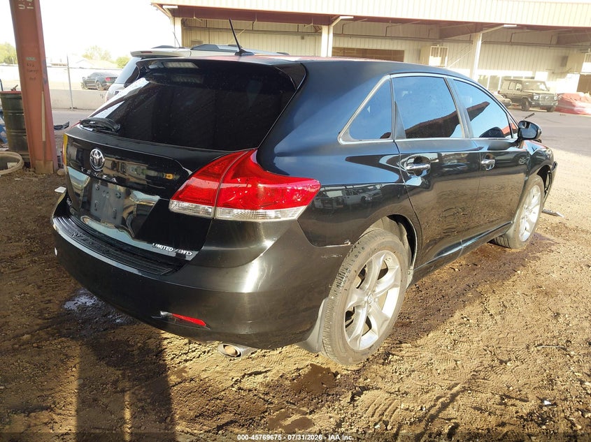 Vin: 4t3bk3bb4cu067963, lot: 46268424, toyota venza limited v6 20124