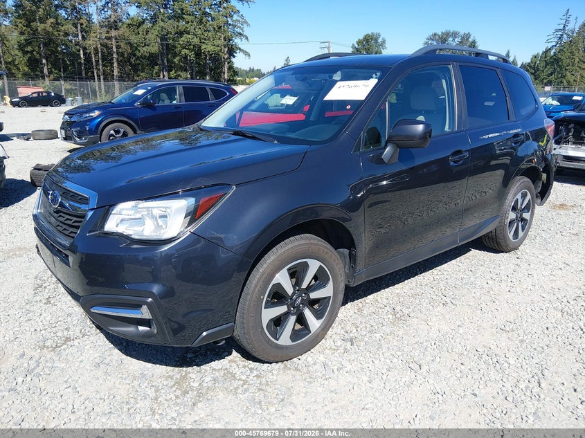 Vin: jf2sjagc1jh496216, lot: 46268428, subaru forester 2.5i premium 20182