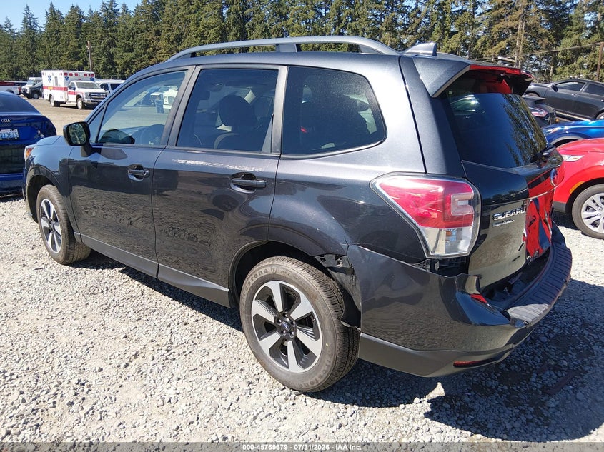 Vin: jf2sjagc1jh496216, lot: 46268428, subaru forester 2.5i premium 20183