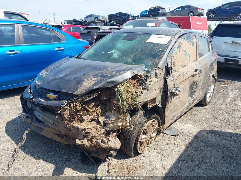Vin: kl8cf6sa5lc467544, lot: 46268447, chevrolet spark fwd 2lt automatic 20202