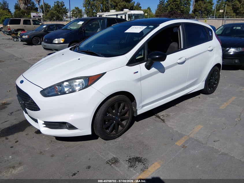 Vin: 3fadp4dj1km127546, lot: 46268452, ford fiesta st line 20192