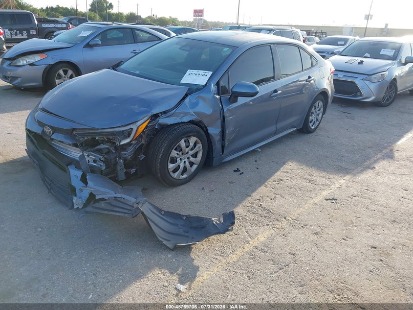 2024 Toyota Corolla, Front End, IAAI, VIN JTDBCMFE9R3030829 — photo 2
