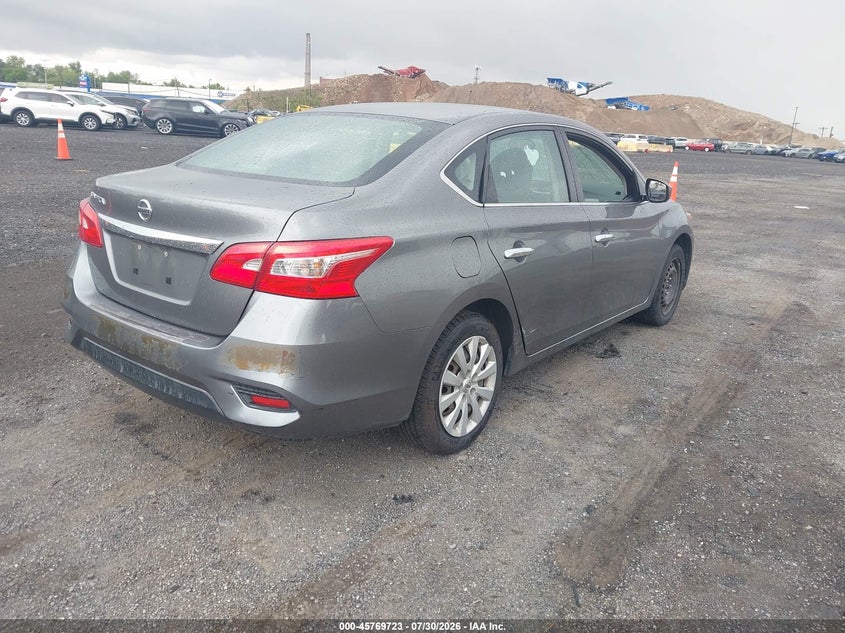 Vin: 3n1ab7ap1gy276662, lot: 46268472, nissan sentra fe+ s/s/sl/sr/sv 20164