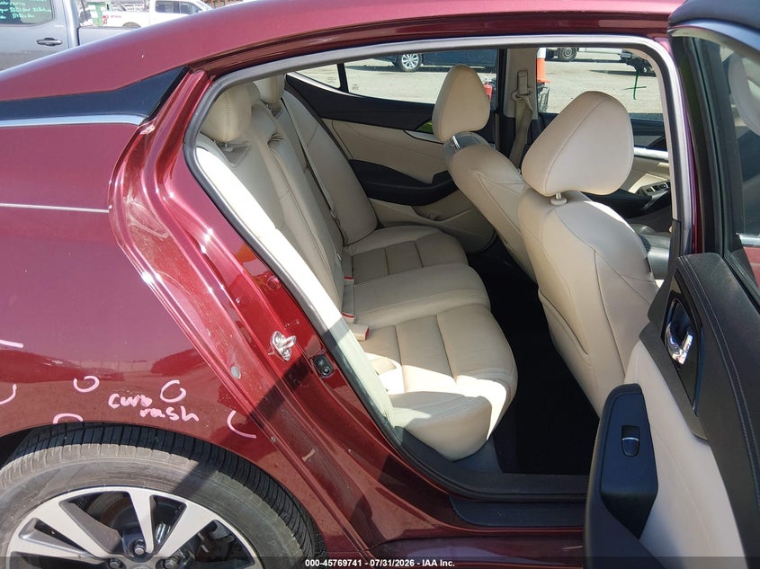 2016 NISSAN MAXIMA auction photo 8