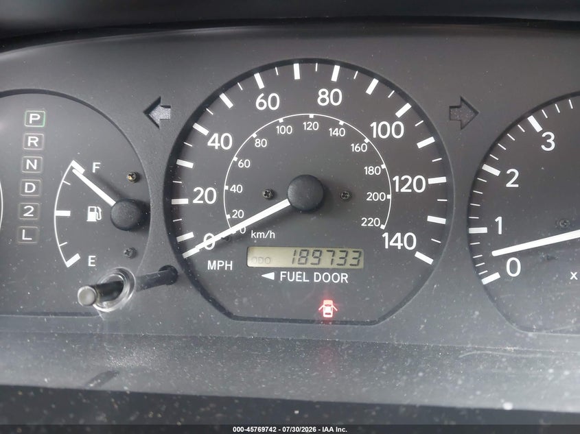 2001 TOYOTA CAMRY auction photo 7