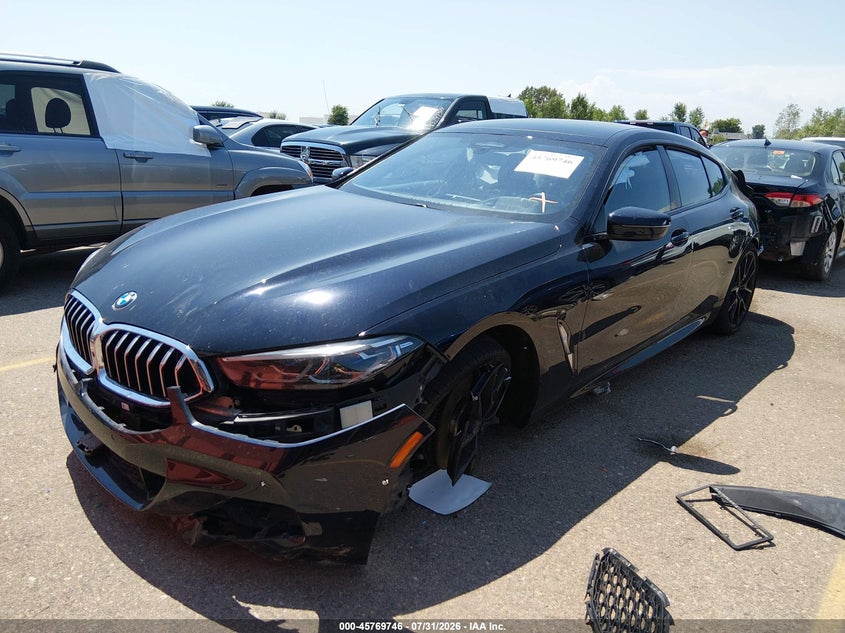Vin: wbagv4c0xncj24797, lot: 46268495, bmw 840 gran coupe i xdrive 20222