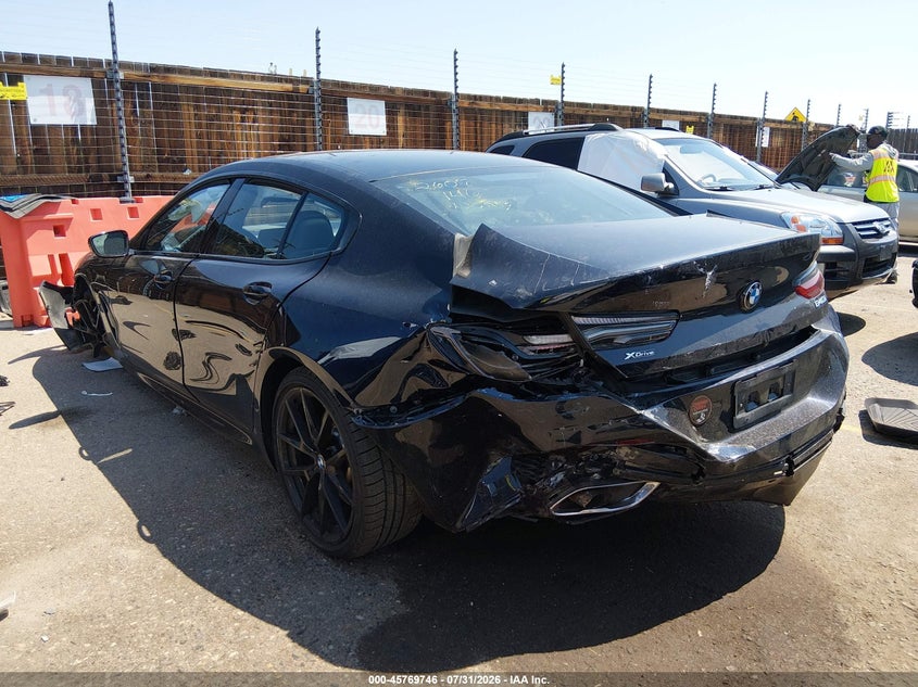 Vin: wbagv4c0xncj24797, lot: 46268495, bmw 840 gran coupe i xdrive 20223