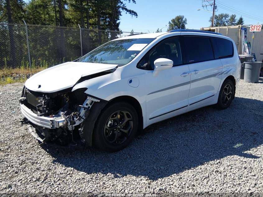 Vin: 2c4rc1l7xnr225908, lot: 46268510, chrysler pacifica hybrid touring l 20222