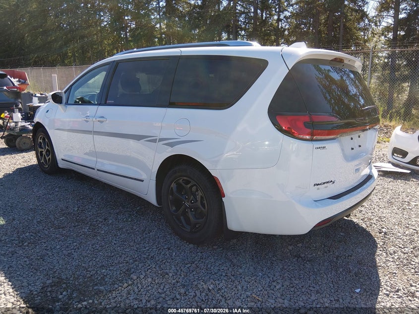 Vin: 2c4rc1l7xnr225908, lot: 46268510, chrysler pacifica hybrid touring l 20223