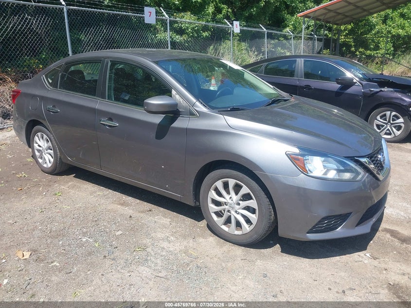 Vin: 3n1ab7ap2jl634372, lot: 46268515, nissan sentra sv 2018 img_1