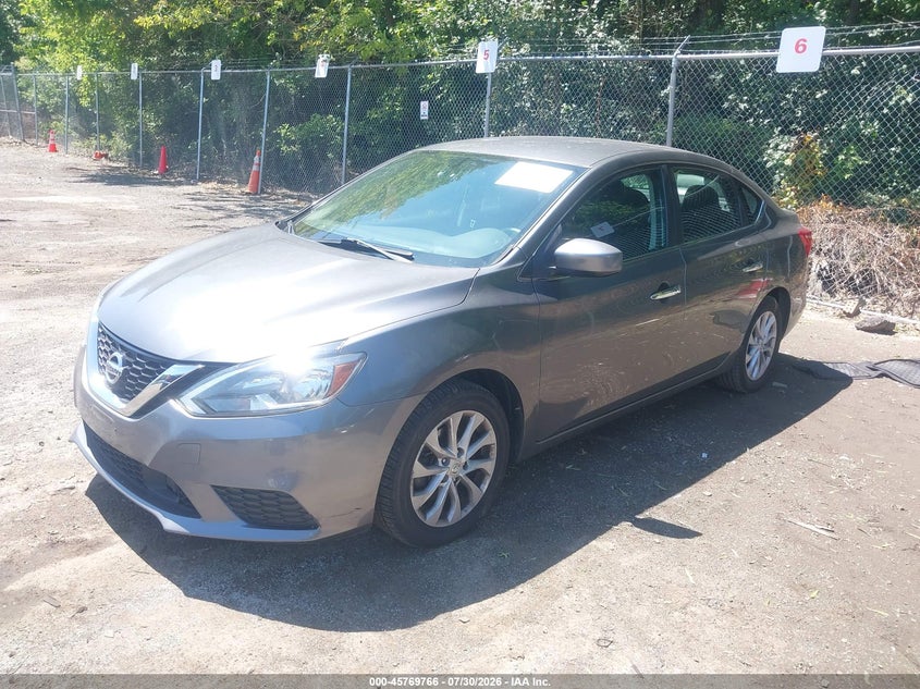 Vin: 3n1ab7ap2jl634372, lot: 46268515, nissan sentra sv 20182