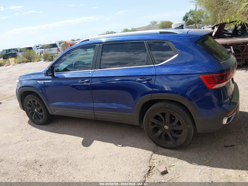 VOLKSWAGEN TAOS 2022 VIN 3VVTX7B27NM040906