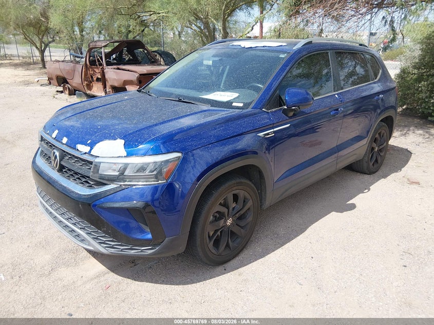 Vin: 3vvtx7b27nm040906, lot: 46268518, volkswagen taos 1.5t se 20222