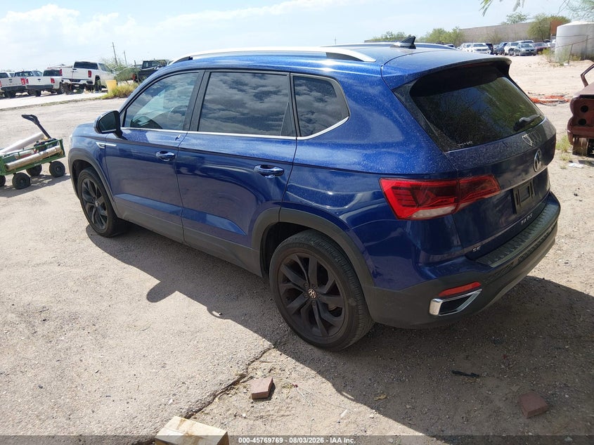 Vin: 3vvtx7b27nm040906, lot: 46268518, volkswagen taos 1.5t se 20223