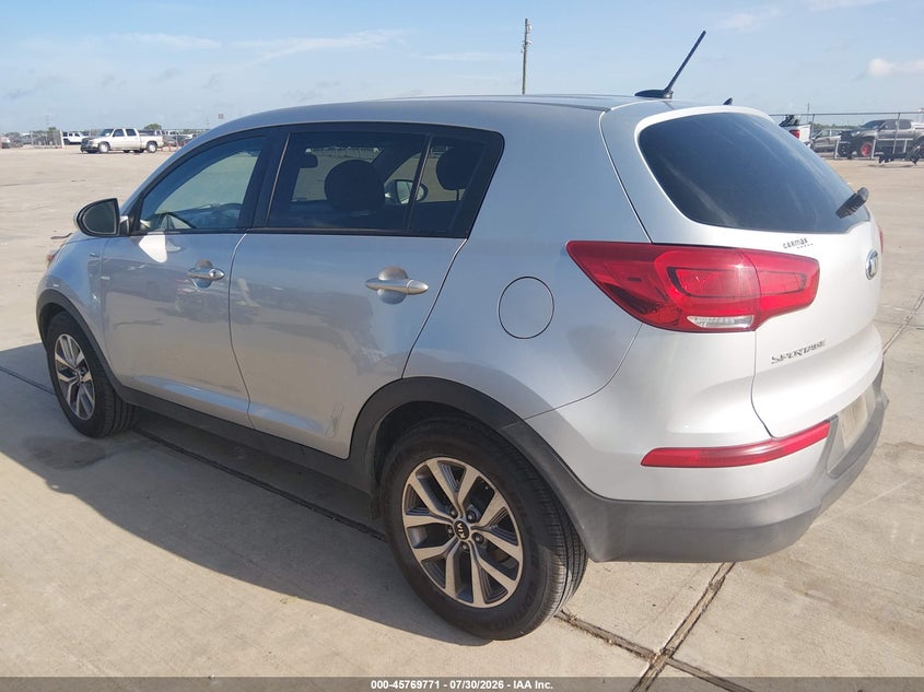 Vin: kndpbcac1f7780108, lot: 46268520, kia sportage lx 20153