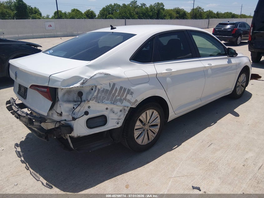 Vin: 3vwc57bu9km125308, lot: 46268523, volkswagen jetta 1.4t r-line/1.4t s/1.4t se 20194