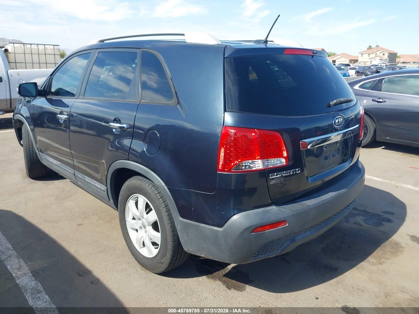 Vin: 5xykt4a23cg286240, lot: 46268534, kia sorento lx v6 20123