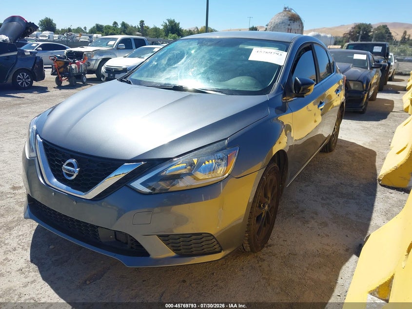 Vin: 3n1ab7ap9jy252813, lot: 46268542, nissan sentra s 20182
