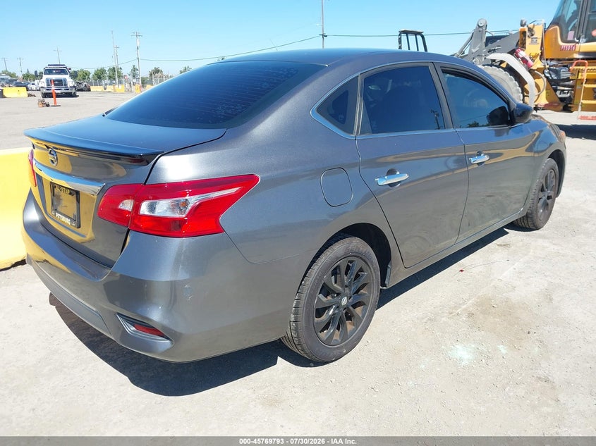 Vin: 3n1ab7ap9jy252813, lot: 46268542, nissan sentra s 20184