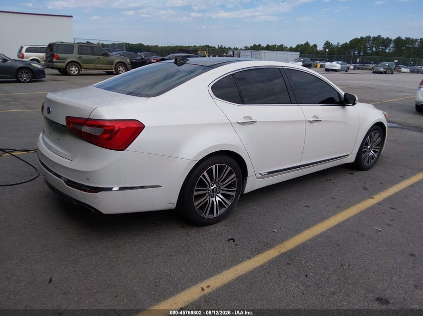 2014 KIA CADENZA auction photo 4