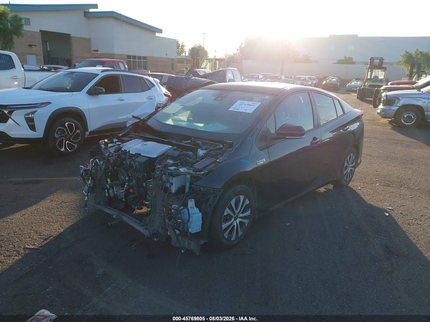 Vin: jtdkamfp2n3223020, lot: 46268554, toyota prius prime xle 20222