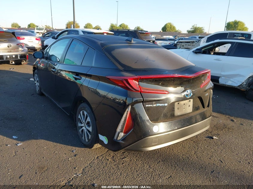 Vin: jtdkamfp2n3223020, lot: 46268554, toyota prius prime xle 20223