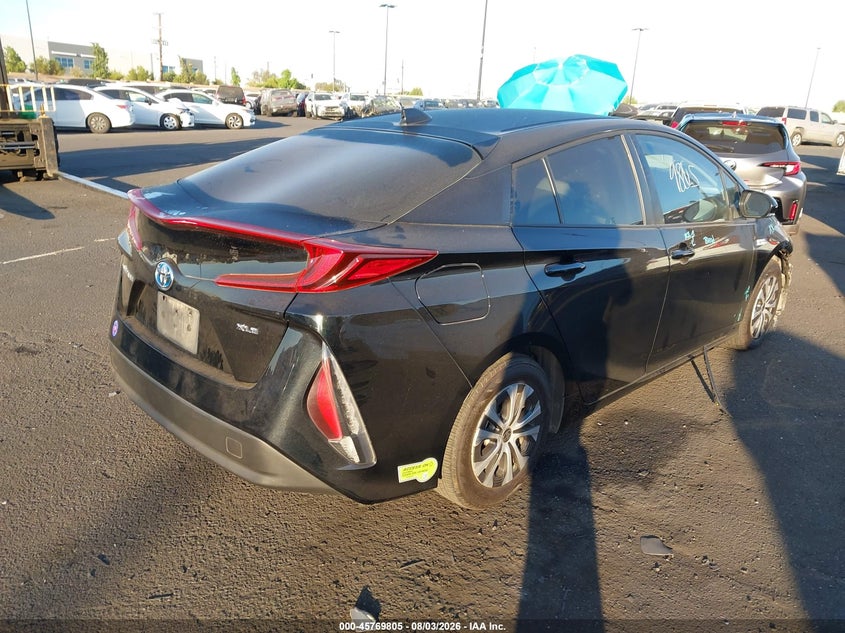 Vin: jtdkamfp2n3223020, lot: 46268554, toyota prius prime xle 20224