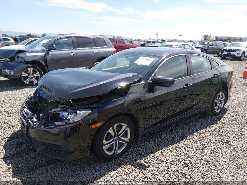 Vin: 2hgfc2f58gh552207, lot: 46268564, honda civic lx 20162