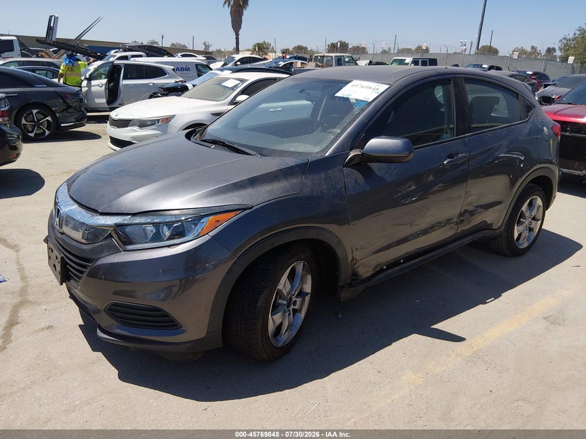 Vin: 3czru5h37nm709708, lot: 46268597, honda hr-v 2wd lx 20222
