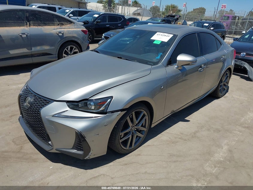 Vin: jthba1d28h5045191, lot: 46268598, lexus is 200t 20172