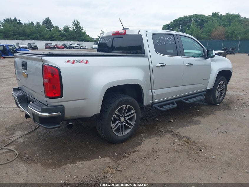 Vin: 1gcgtce37g1393199, lot: 46268602, chevrolet colorado 4wd lt 20164